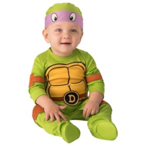 Rubies X Nickelodeon Teenage Mutant Ninja Turtles Infant Costume Sz 6-12 Mos NWT - Picture 10 of 11